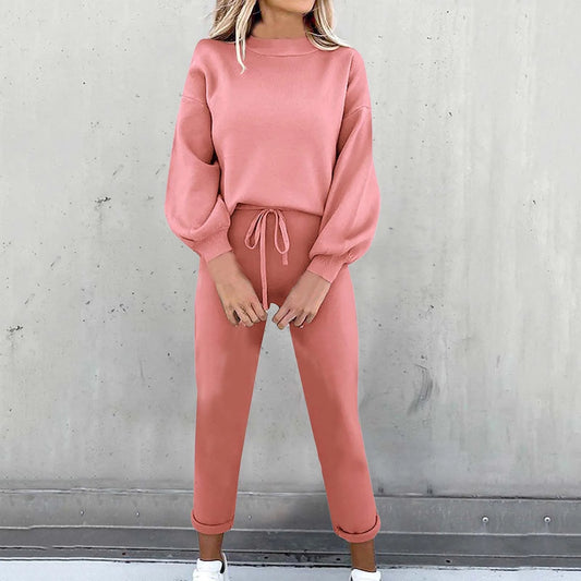 Women'S 2 Piece Outfits Long Sleeve Pullover Sweatshirt Jogger Pants Sweatsuit Lounge Sets Fall Outfits for Women 2024